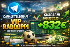 2025 07 - VIP RADDOPPI = +832