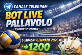 2026 01 - BOT LIVE PALLAVOLO = +1200