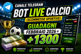 Bot Scommesse Live Calcio Febbraio 2026