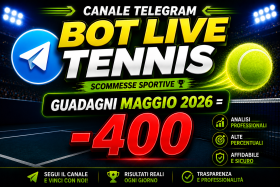 Bot Scommesse Live Tennis Maggio 2026