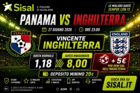 Quota Maggiorata Sisal Panama Inghilterra 27 giugno 2026