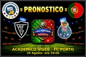 Pronostico Academico Viseu - FC Porto