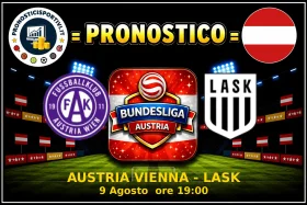 Pronostico Austria Vienna - LASK