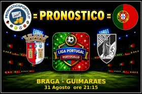 Pronostico Braga - Guimaraes
