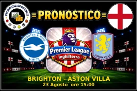 Pronostico Brighton - Aston Villa
