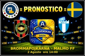 Pronostico Brommapojkarna - Malmo FF