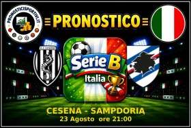 Pronostico Cesena - Sampdoria
