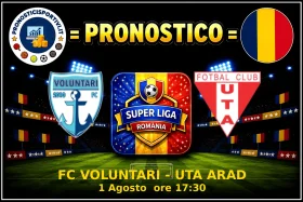Pronostico FC Voluntari - UTA Arad