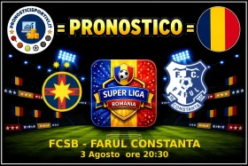 Pronostico FCSB - Farul Constanta