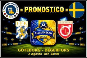 Pronostico Göteborg - Degerfors