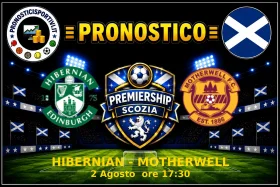 Pronostico Hibernian - Motherwell