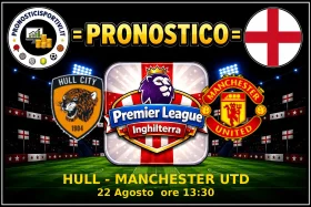Pronostico Hull - Manchester Utd