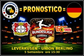 Pronostico Leverkusen - Union Berlino