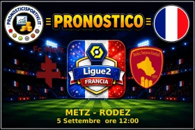 Pronostico Metz - Rodez