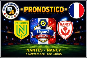 Pronostico Nantes - Nancy