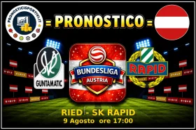 Pronostico Ried - SK Rapid