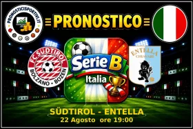 Pronostico Südtirol - Entella