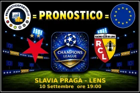 Pronostico Slavia Praga - Lens