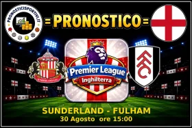 Pronostico Sunderland - Fulham