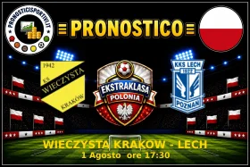 Pronostico Wieczysta Krakow - Lech