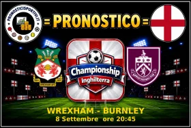 Pronostico Wrexham - Burnley