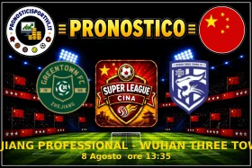 Pronostico Zhejiang Professional - Wuhan Three Towns