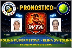 Pronostico Polina Kudermetova - Elina Svitolina