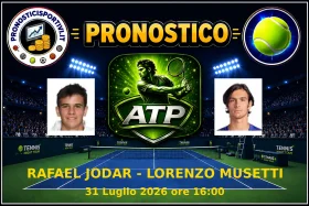 Pronostico Rafael Jodar - Lorenzo Musetti
