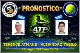 Pronostico Terence Atmane - Alejandro Tabilo
