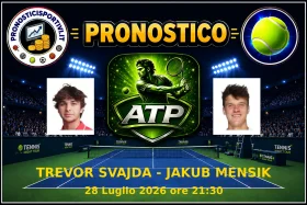 Pronostico Trevor Svajda - Jakub Mensik